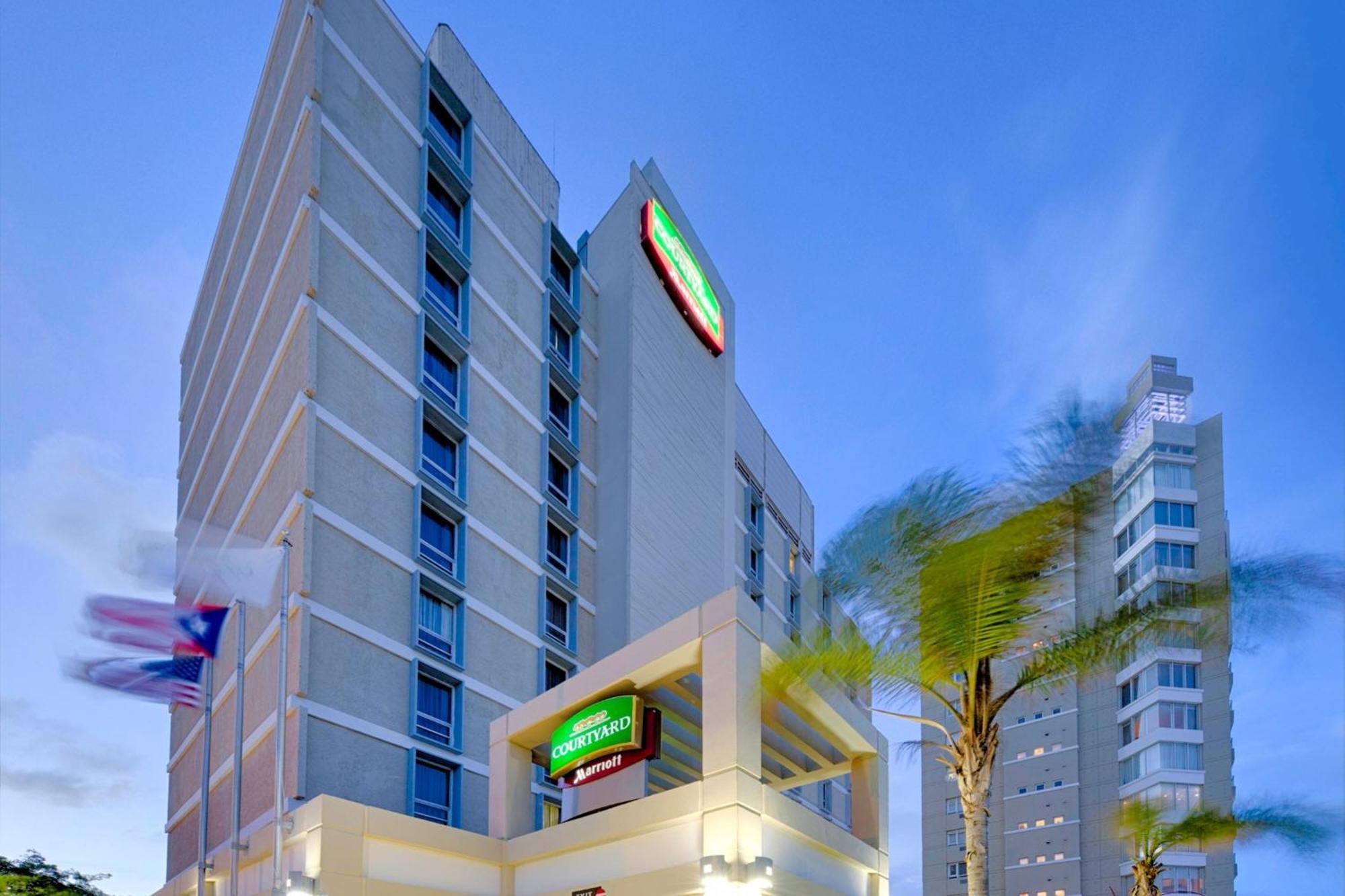 Hotel Courtyard By Marriott San Juan Miramar Zewnętrze zdjęcie