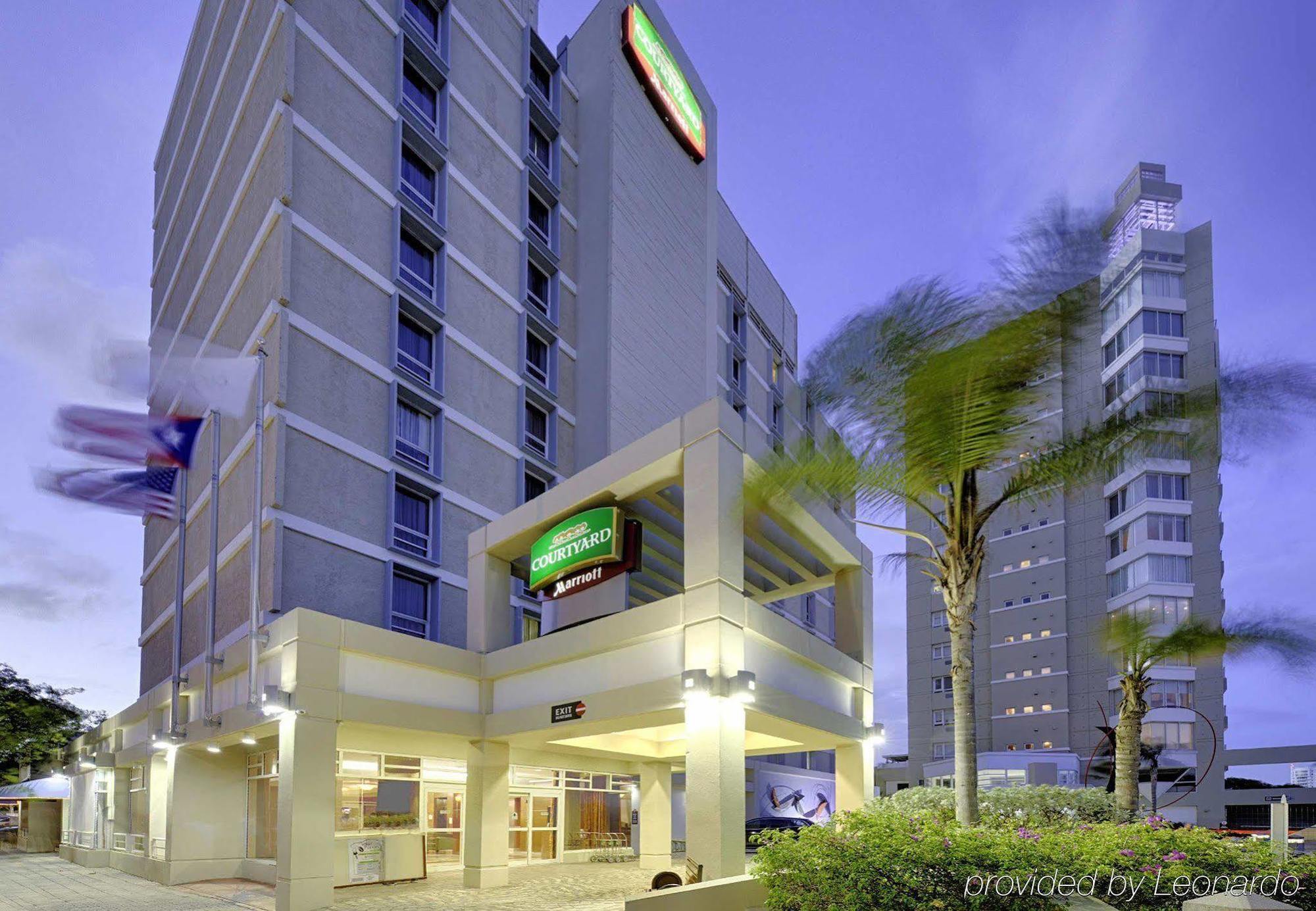 Hotel Courtyard By Marriott San Juan Miramar Zewnętrze zdjęcie